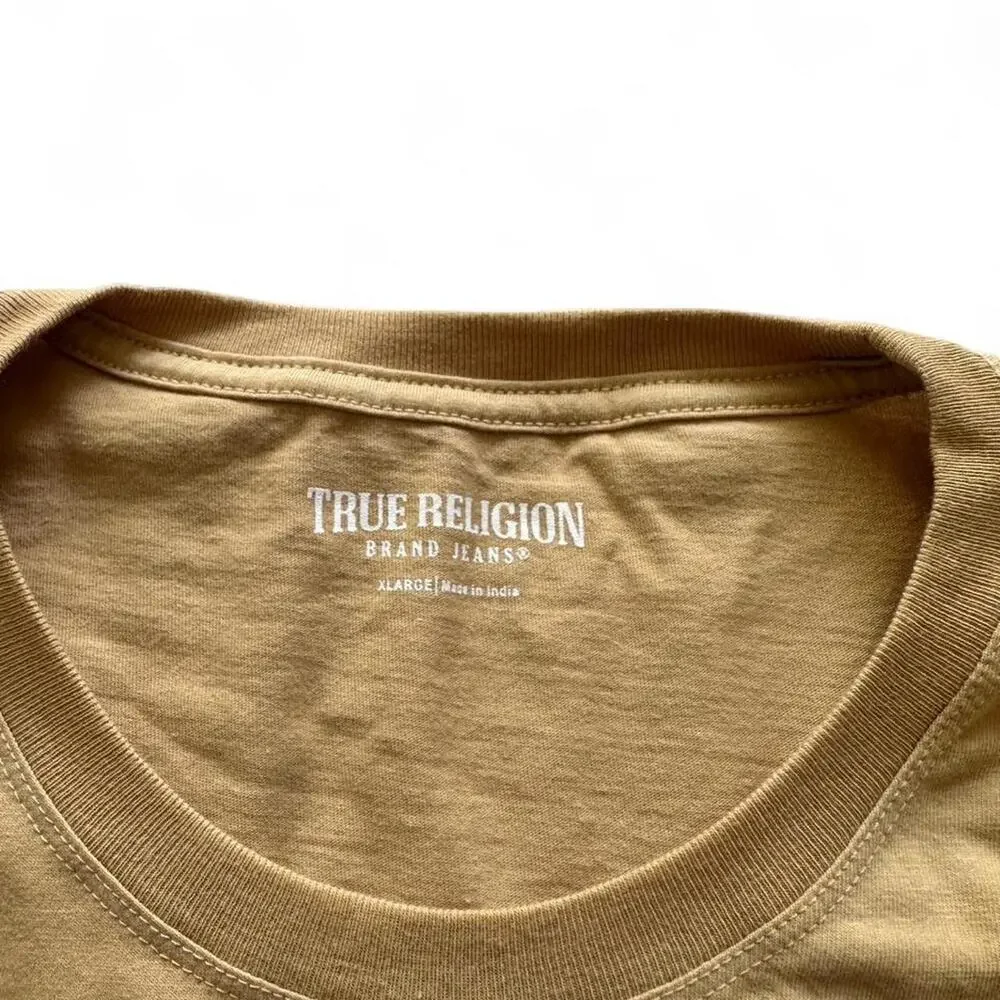 True religion tan long sleeve